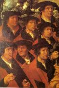 JACOBSZ, Dirck Group Portrait of the Arquebusiers of Amsterdam oil